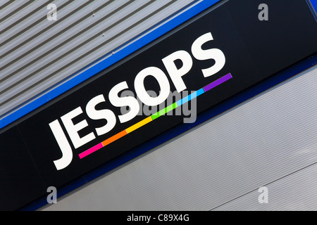 Sign, Jessops, photographic equipment retailers, Kent, UK Stock Photo