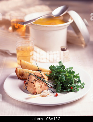 Foie gras pâté Stock Photo