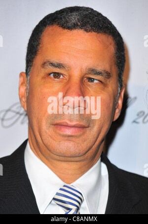 Former Gov. David Paterson at arrivals for The Angel Ball Benefit for Gabrielle's Angel Foundation for Cancer Research, Cipriani Restaurant Wall Street, New York, NY October 17, 2011. Stock Photo