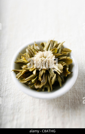 Chinese white tea Stock Photo