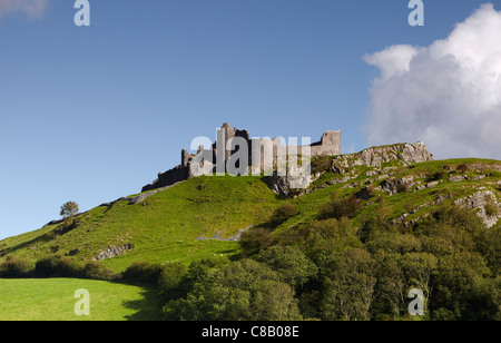 Carreg Cennen Castle, West Wales, UK Stock Photo