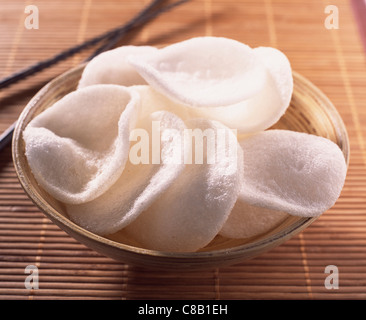 Prawn crackers Stock Photo
