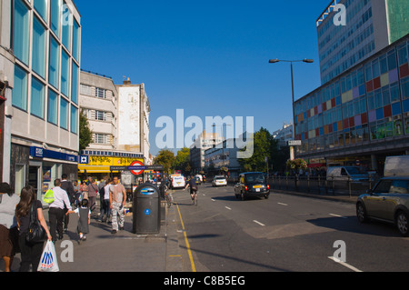 Notting Hill Gate street Notting Hill district London England UK Europe Stock Photo