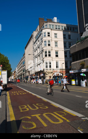 Tottenham Courty Road central London England UK Europe Stock Photo