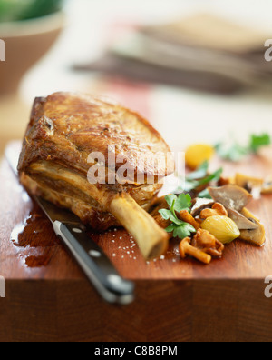 Veal chop Stock Photo
