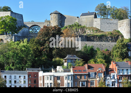 The Citadel / Castle of Namur along the river Meuse, Belgium