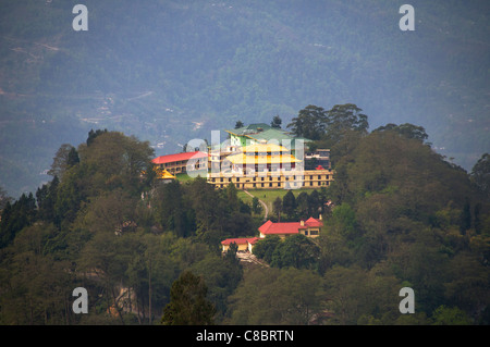 India, Sikkim, Gangtok, Royal Palace monastery and city Stock Photo - Alamy