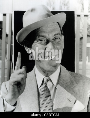 TOMMY TRINDER (1909-1989) English stage, film and radio comedian, known for his catchphrase 'You lucky people' Stock Photo