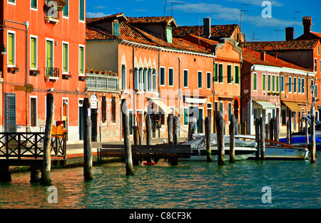 Island of Murano Venice Italy Stock Photo
