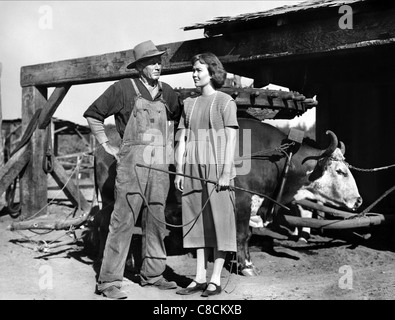 CHARLES BICKFORD, JANE WYMAN, JOHNNY BELINDA, 1948 Stock Photo