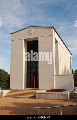 Chapel at the American Military Cemetery Madingley Cambridgeshire ...