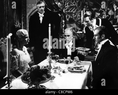 ANN HARDING, JOHN HALLIDAY, GARY COOPER, PETER IBBETSON, 1935 Stock Photo