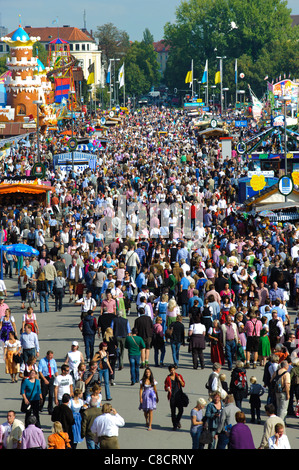 Munich, Germany, Crowd German People, Public, Drinking Beer, Beer ...