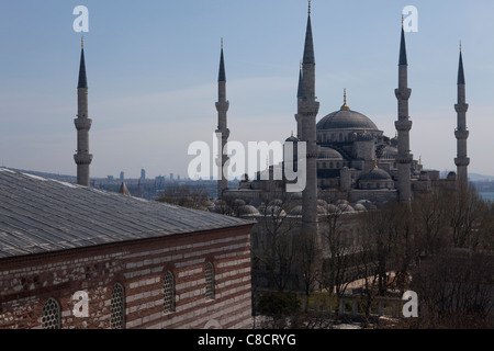 Blue Mosque - Istanbul, Turkey. Stock Photo