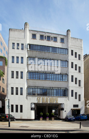 St Olaf House art deco building in Tooley Street, London Stock Photo