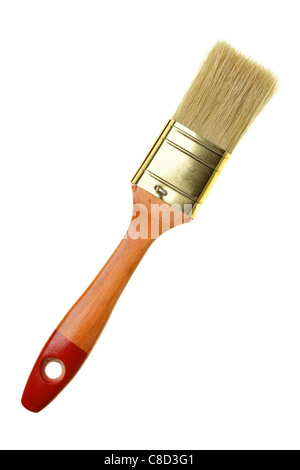 New brush isolated over the white background Stock Photo