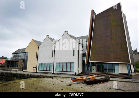 Exterior view of the Shetland Museum and Archives in Lerwick, Shetland Islands, Scotland. Stock Photo
