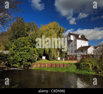 Chilham Mill on the river Stour. Stock Photo