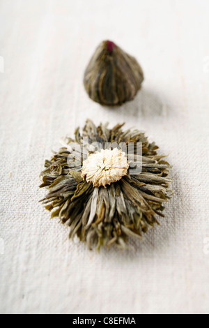 Chinese white tea Stock Photo