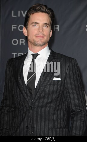 Matt Bomer at arrivals for IN TIME Premiere, Regency Village Theater in Westwood, Los Angeles, CA October 20, 2011. Photo By: Dee Cercone/Everett Collection Stock Photo