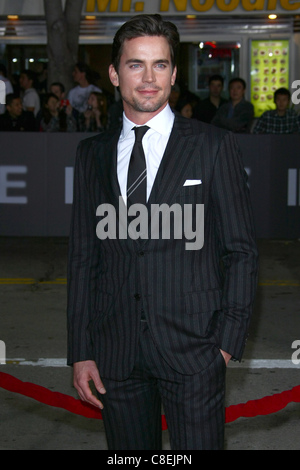 MATT BOMER IN TIME. LOS ANGELES PREMIERE LOS ANGELES CALIFORNIA USA 20 October 2011 Stock Photo