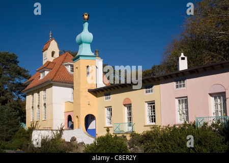 Portmeirion, Gwynedd, Wales, United Kingdom Stock Photo