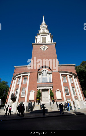 Park Street Church, Boston, Massachusetts, New England, United States of America Stock Photo