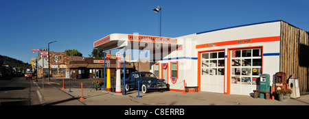 Pete's, Gas Station, Museum, Williams, Route 66, Arizona, USA, United States, America, Stock Photo