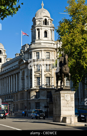 Earl Haig Memorial, Whitehall, London - England Stock Photo