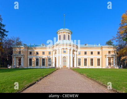 Museum-Estate of Arkhangelskoye. Grand Palace. Stock Photo