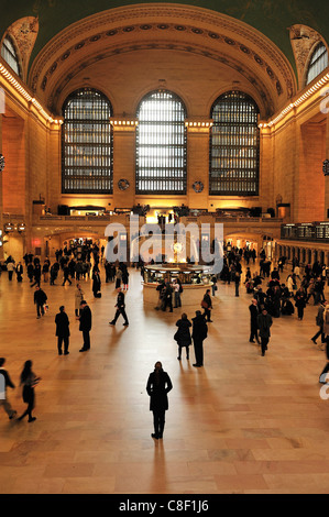 Grand Central Station, Terminal, 42nd street, Manhattan, New York, USA, United States, America, inside Stock Photo