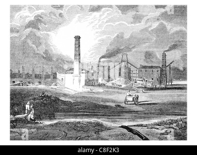 Coal Mining, South Hetton Colliery, 19th Century Stock Photo - Alamy