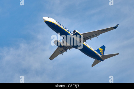 Ryanair Boeing 737, Gatwick Airport, England Stock Photo