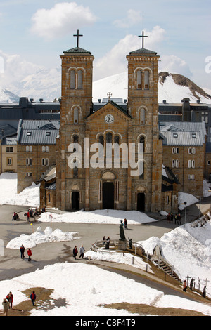 Shrine of Our Lady of la Salette, Isere, Rhone Alpes, France Stock Photo