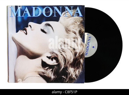 Madonna True Blue album Stock Photo