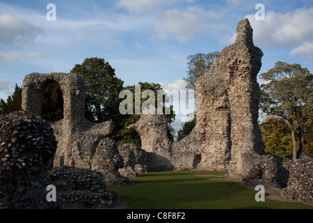 The Abbey Gardens in Bury St. Edmunds, Suffolk Stock Photo