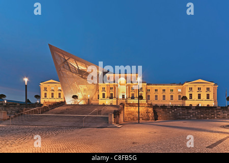 The Military Historical Museum of the Bundeswehr (MHM) in Dresden, Saxony, Germany, Europe Stock Photo