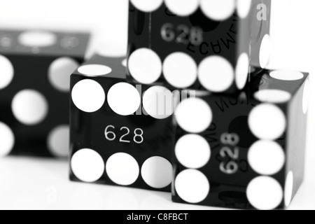 Casino dice SW Stock Photo