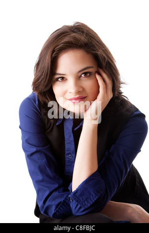 Face of beautiful business woman Stock Photo