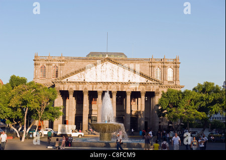 Teatro Degollado, Guadalajara, Mexico Stock Photo