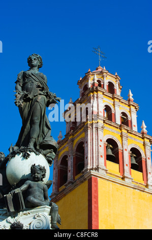 Basilica de Nuestra Senora de Guanajuato, Guanajuato, UNESCO World Heritage Site, Guanajuato state, Mexico Stock Photo