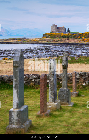 Duart Castle, Isle of Mull, Inner Hebrides, Scotland, United Kingdom Stock Photo