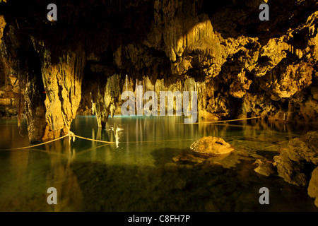 Cenote Dzitnup, underground sinkholes which has only one natural source ...