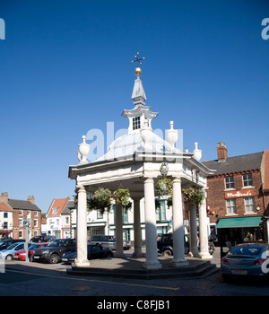 Market cross in the market place, Beverley, Yorkshire, England Stock Photo