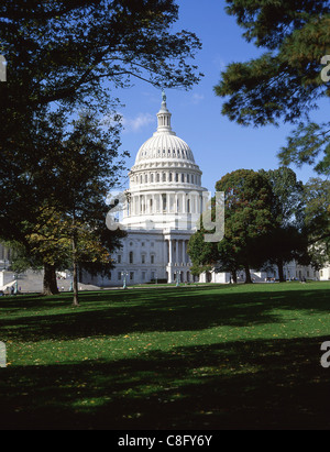 The United States Capitol building, Capitol Hill, Washington DC, United States of America Stock Photo
