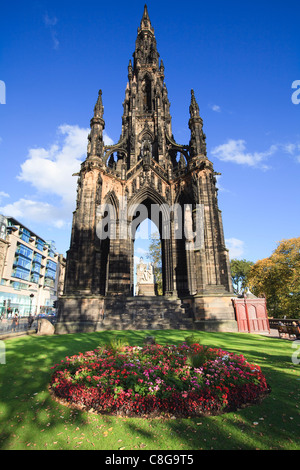 Scott Monument, Edinburgh, Lothian, Scotland, United Kingdom Stock Photo