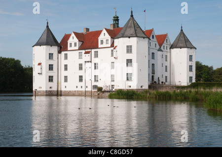 Gluecksburg Castle, Flensburg Fjord, Schleswig-Holstein Germany Europe Stock Photo