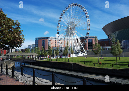 The Liverpool Wheel, Albert Docks, Liverpool, England, UK, Great Britain