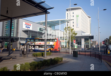 Urban redevelopmentSt Stephen's shopping centre, Hull,  Yorkshire, England Stock Photo