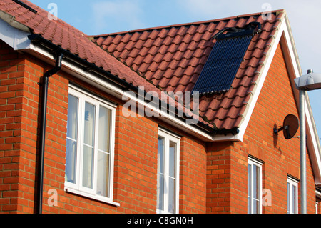 Long Stratton, Norfolk. Newly Built Eco Friendly Homes in Long Stratton Norfolk. Stock Photo